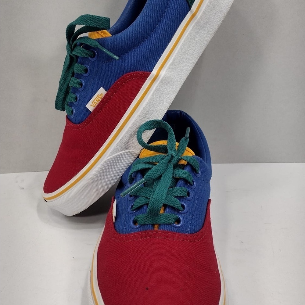 Vans Colorful Kids Sneakers size 7.5 men 9 women pre owned Exellent condition - Picture 5 of 10